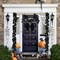 2PCS Black Maple Leaf Garland – 11.8FT Artificial Halloween Hanging Vines, Fall Leaves Decor for Thanksgiving, Wedding, Party, Fireplace, Door & Wall Decoration